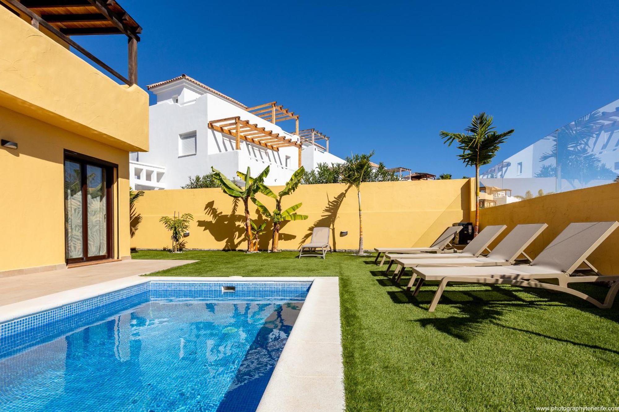 Villa With 4 Bedrooms And Private Heated Pool San Miguel de Abona Kültér fotó