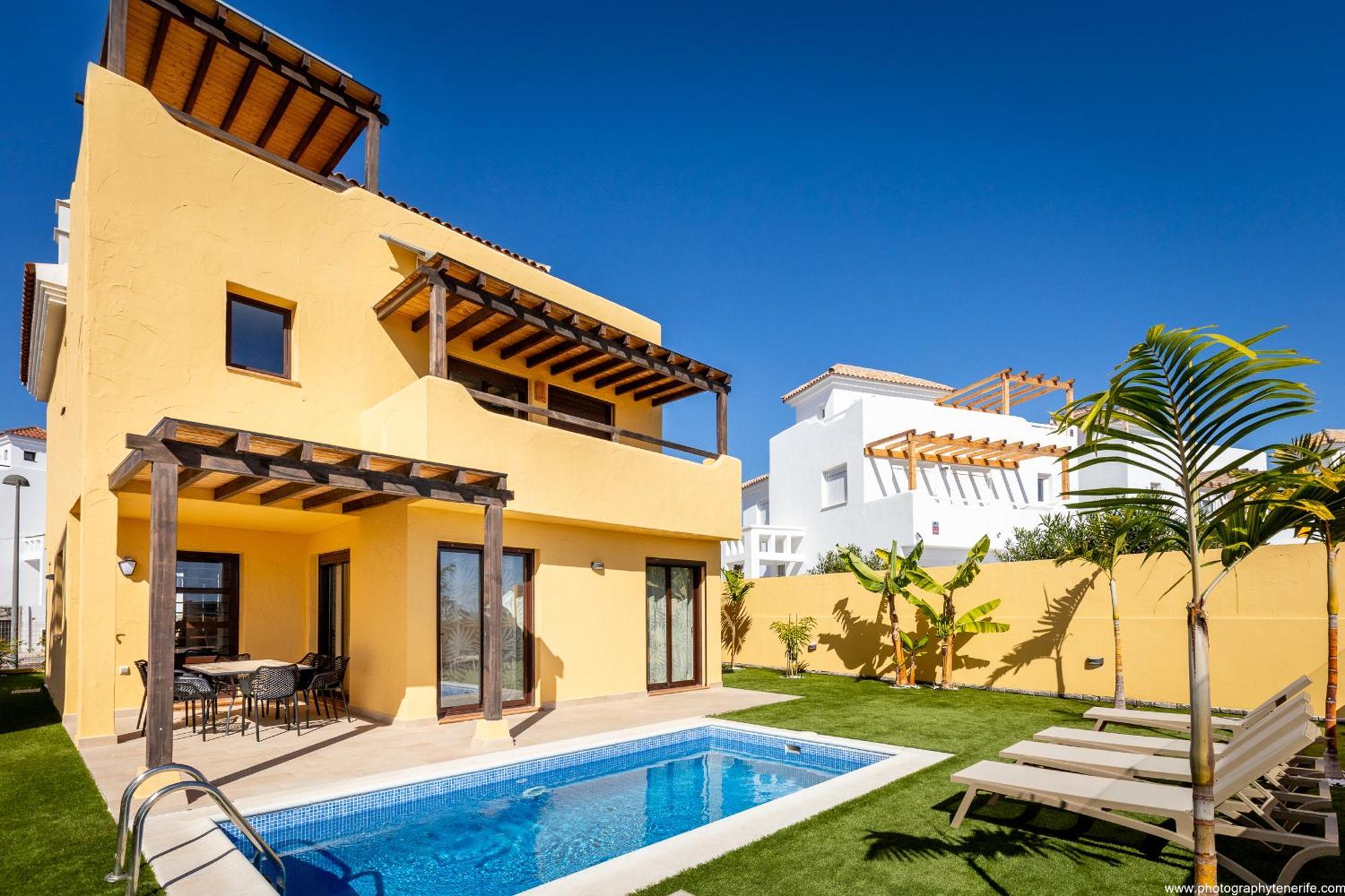 Villa With 4 Bedrooms And Private Heated Pool San Miguel de Abona Kültér fotó