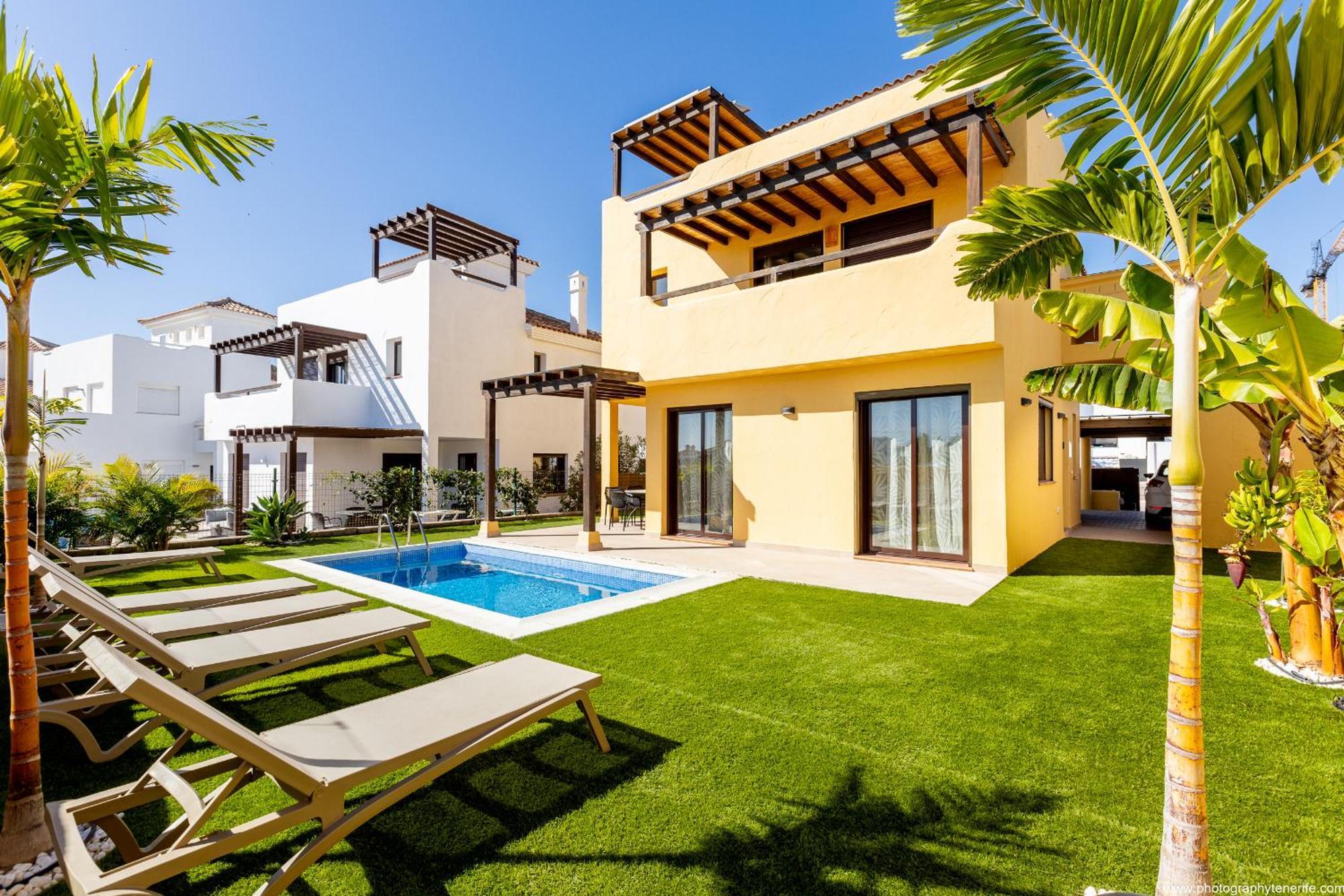 Villa With 4 Bedrooms And Private Heated Pool San Miguel de Abona Kültér fotó